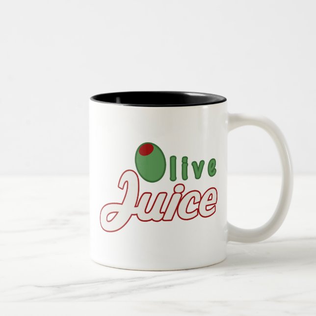 Tasse olive de jus (Droit)