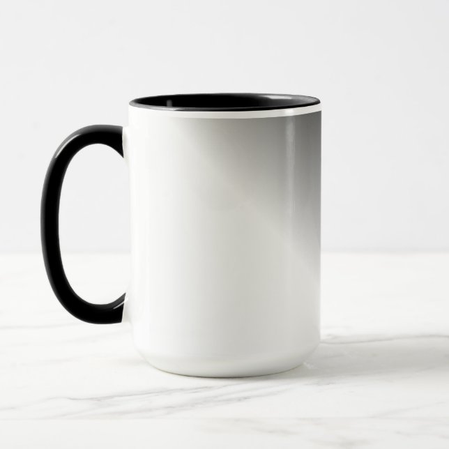 Tasse Ombre blanc noir (Gauche)