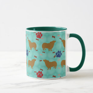 Tasse Ombre de corgi de Gallois de Pembroke