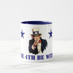 Tasse Oncle Sam 4 juillet