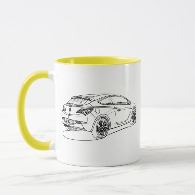 Tasse Opel Astra GTC 2012 (Gauche)