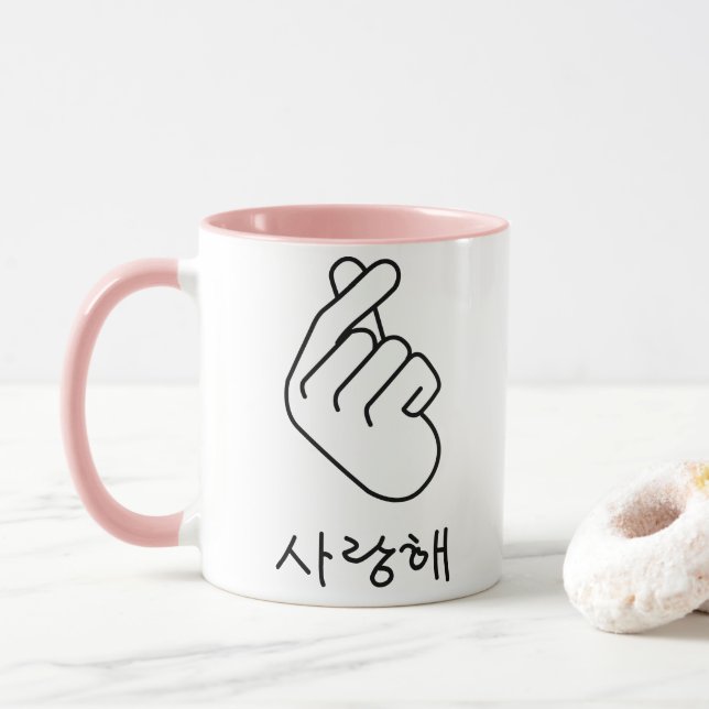 TASSE OPPA CORÉE (Avec donut)