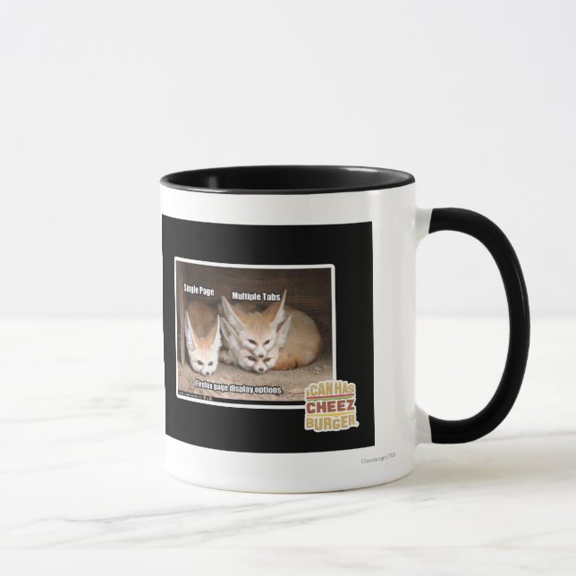 Tasse Options d'affichage de la page (Droite)