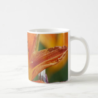 Tasse orange de fleur