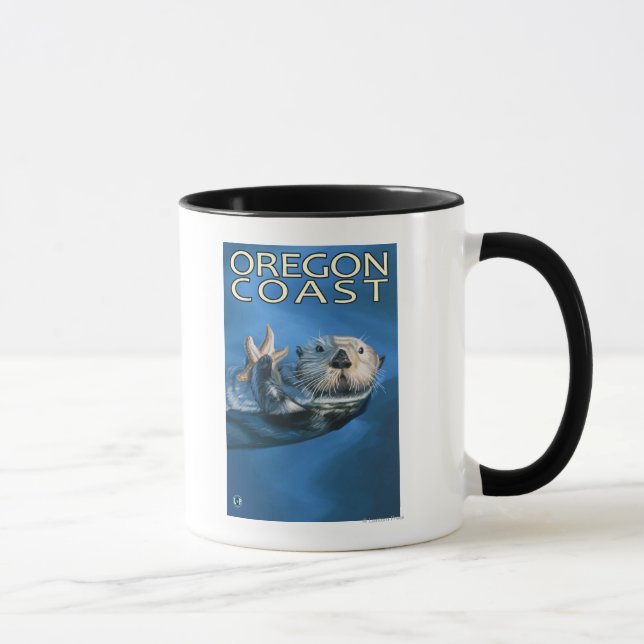 Tasse Oregon Coast Sea Otter (Droite)