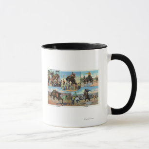 Tasse OregonVue panoramique de Rodeo Bronco Busters