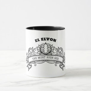 Tasse ornée El-Elyon