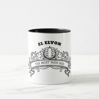 Tasse ornée El-Elyon