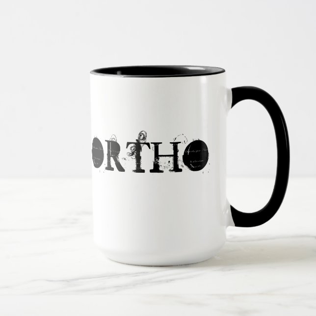Tasse ortho- (Droite)