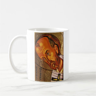 Tasse orthodoxe d'icône de St John Chrysostom