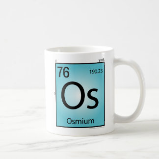 Tasse (Os) d'élément d'osmium