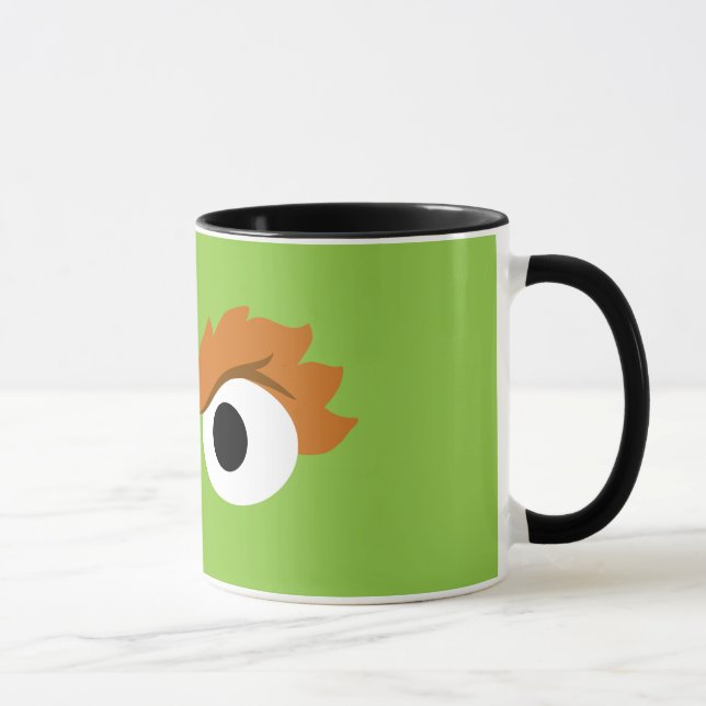 Tasse Oscar le Grouch Gros Visage (Droite)