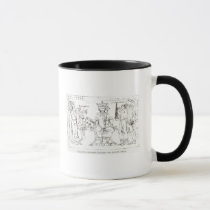Tasse Otto I soumettant à Berenger II