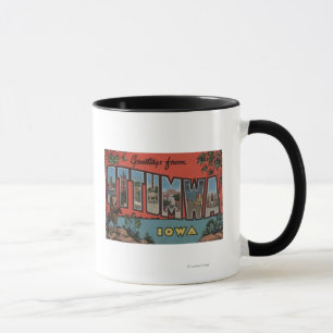 Tasse Ottumwa, IowaGrandes lettres ScènesOttumwa, IA