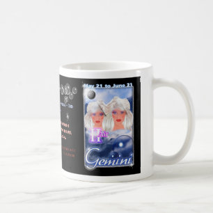 Tasse ou tasse de zodiaque de Gémeaux