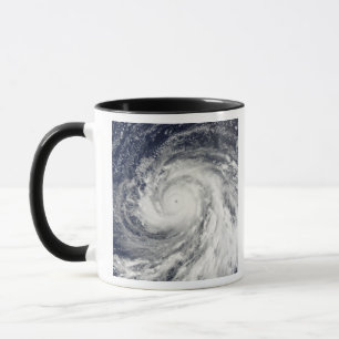 Tasse Ouragan superbe Choi-WAN au-dessus des îles