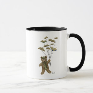 Tasse Ours avec des papillons de livre
