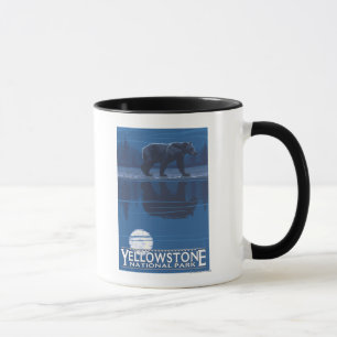 Tasse Ours dans le clair de lune - parc national de