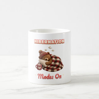 Tasse Ours Endormi en Mode Hibernation