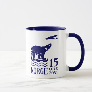 Tasse Ours polaire norvégien 1925