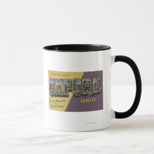 Tasse Oxford, Ohio - Miami U & Western College