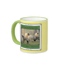 PA de Lititz. Revenu ! Moutons mignons ! Proverbe