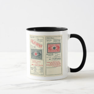 Tasse Page texte des excursions de Phillips Tourist