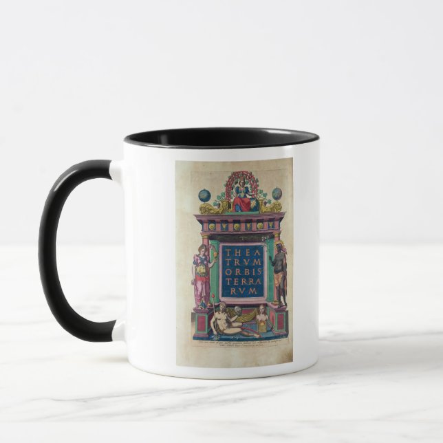 Tasse Page titre, 3ème édition 'Theatrun Orbis (Gauche)
