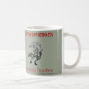 Tasse païenne rationnelle païenne de loup