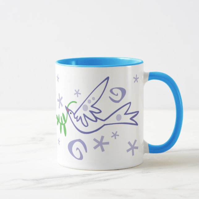Tasse Paix sur terre (Droite)