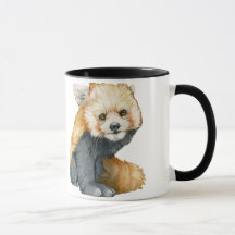 Panda rouge CUB - R est pour le panda rouge