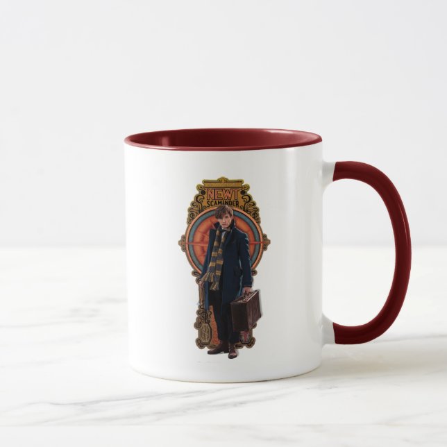 Tasse Panneau Art nouveau permanent NEWT SCAMANDER™ (Droite)