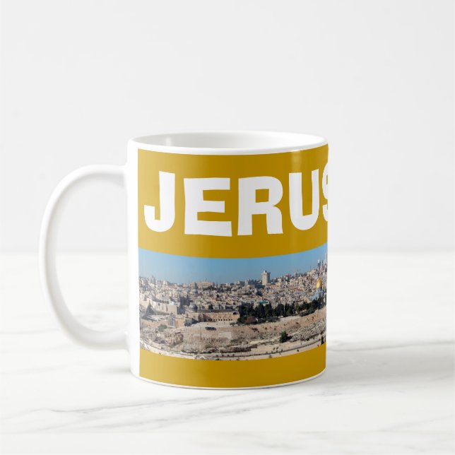 Tasse panoramique de JERUSALEM* (Gauche)