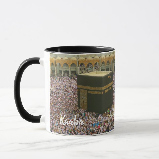 Tasse panoramique de Mecque Kaaba Haj (Gauche)