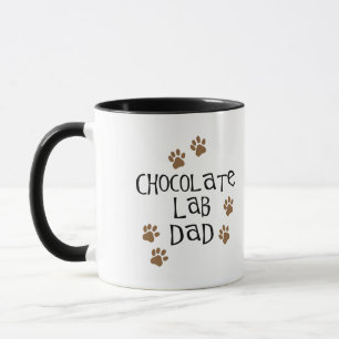 Tasse Papa de laboratoire de chocolat