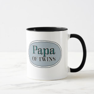 Tasse Papa des jumeaux