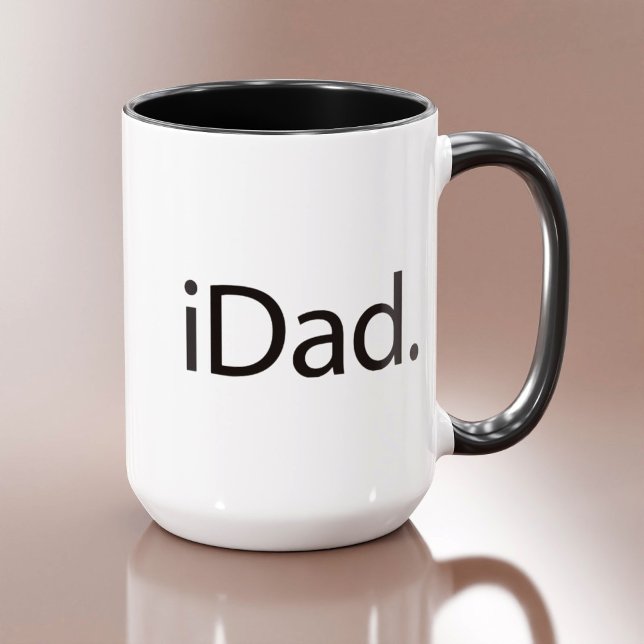Tasse Papa. Logo (i Papa) (Créateur téléchargé)