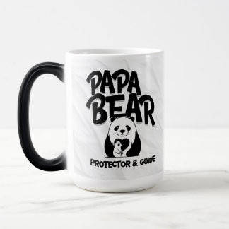 Tasse Papa Ours – Conception Panda Protecteur & Gu