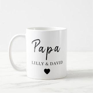 Tasse Papa Personnalisée Cadeau de la Fête des Pèr