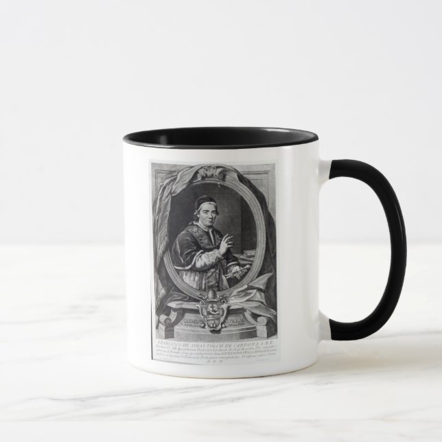 Tasse Pape Clement XIV, gravé par Domencio Cunego (Droite)