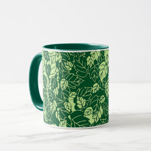 Tasse Papier japonais, émeraude et vert citron