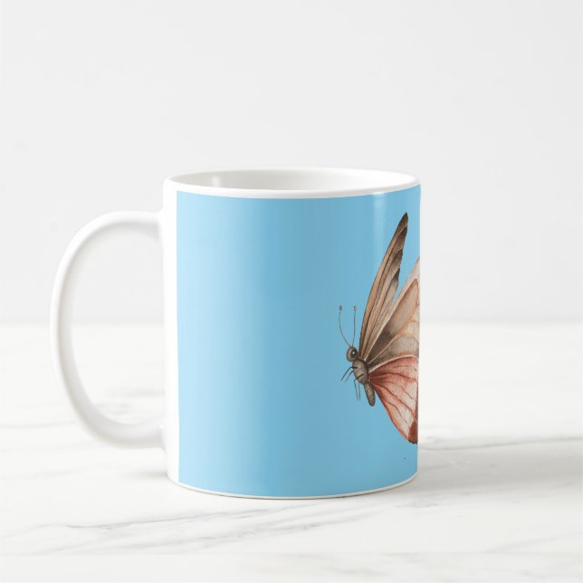 Tasse "Papillon du Ciel Serein" (Gauche)