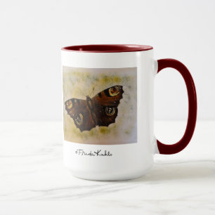 Tasse Papillon peint Frida Kahlo
