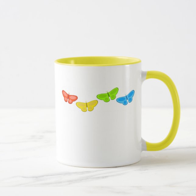 Tasse papillons (Droite)