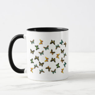 Tasse Papillons colorés Art