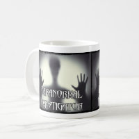 Tasse paranormale de fantôme d'investigateur