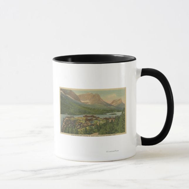 Tasse Parc national des Glaciers, (Droite)