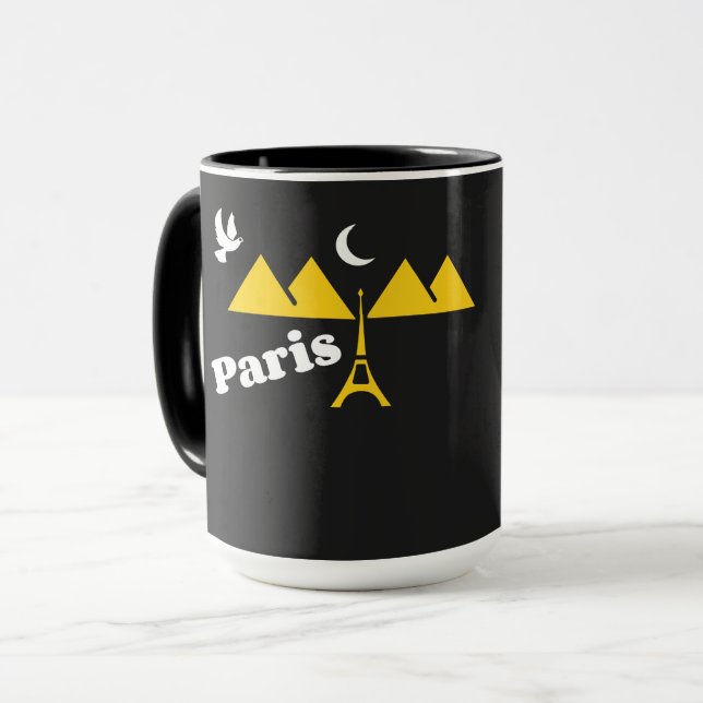 Tasse Paris, (Devant gauche)