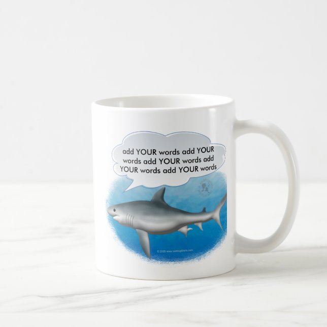 Tasse parlante de requin (Droite)