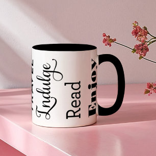 Tasse Paroles d'inspiration pour la retraite Noir